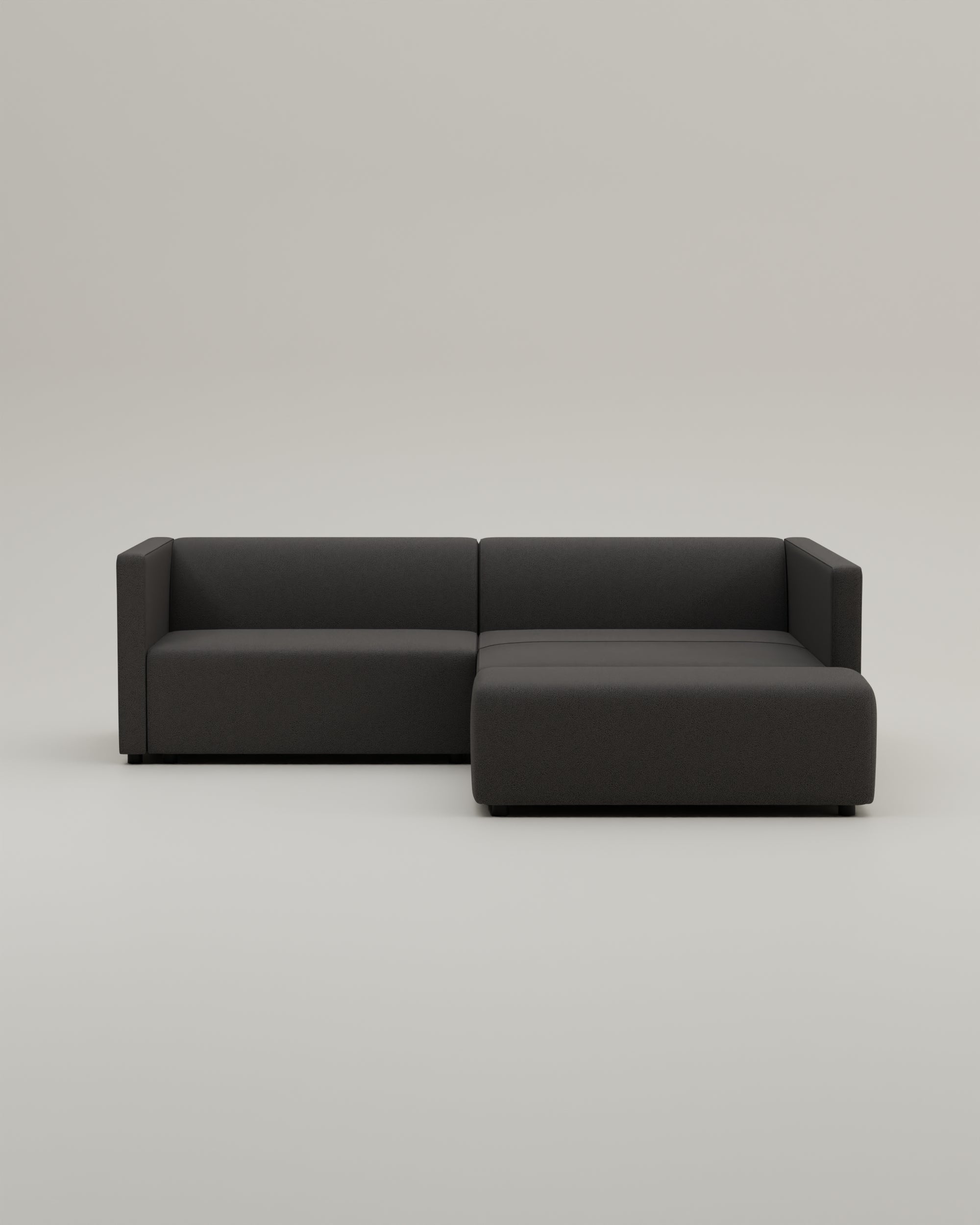 Outlet - Modulares Ecksofa Paula 3-Sitzer mit Schlaffunktion - Showroom München
