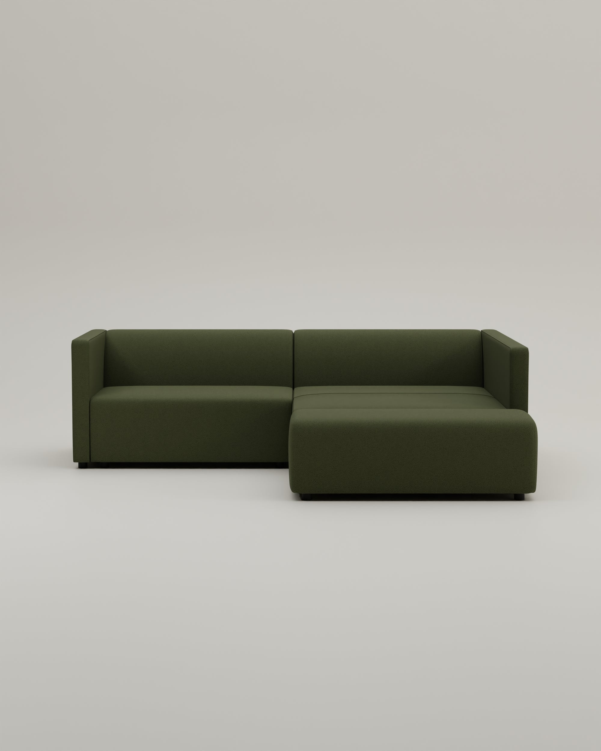 Outlet - Modulares Ecksofa Paula 3-Sitzer mit Schlaffunktion - Showroom München