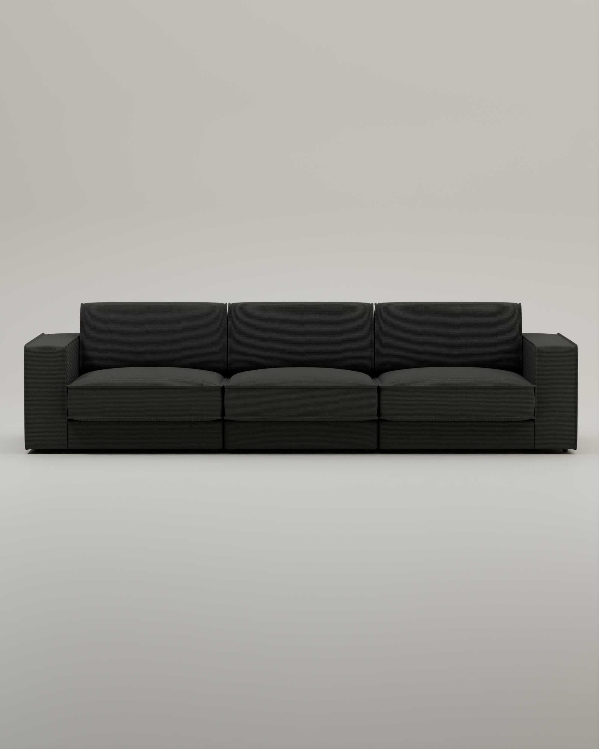 Modulares Sofa Terra 3-Sitzer mit Schlaffunktion