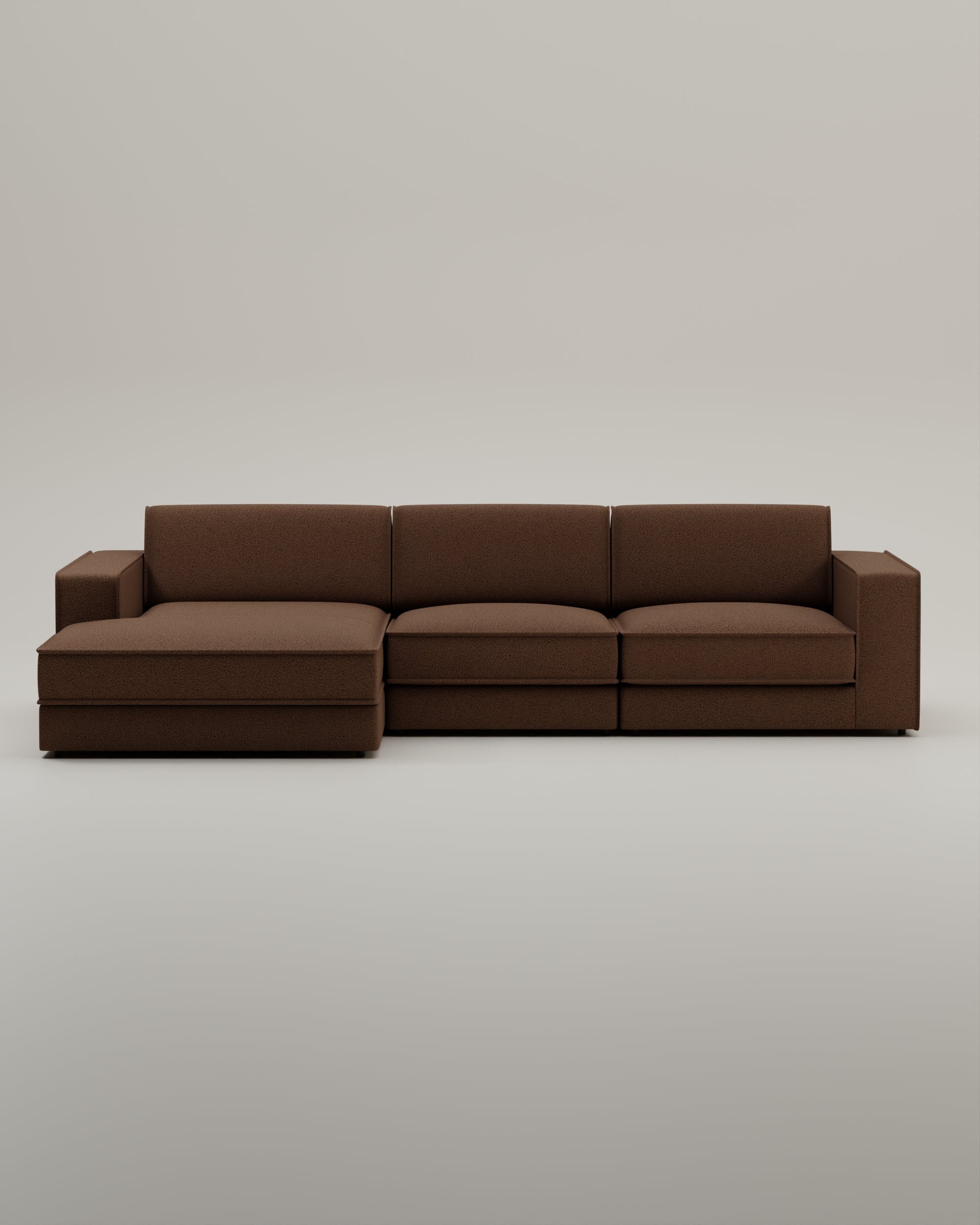 Modulares Sofa Terra L 4-Sitzer mit Schlaffunktion