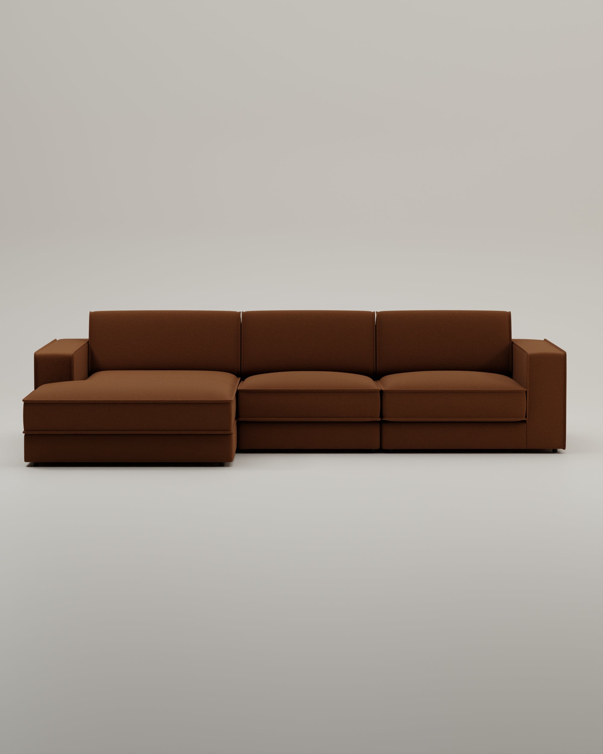 Modulares Sofa Terra L 4-Sitzer mit Schlaffunktion