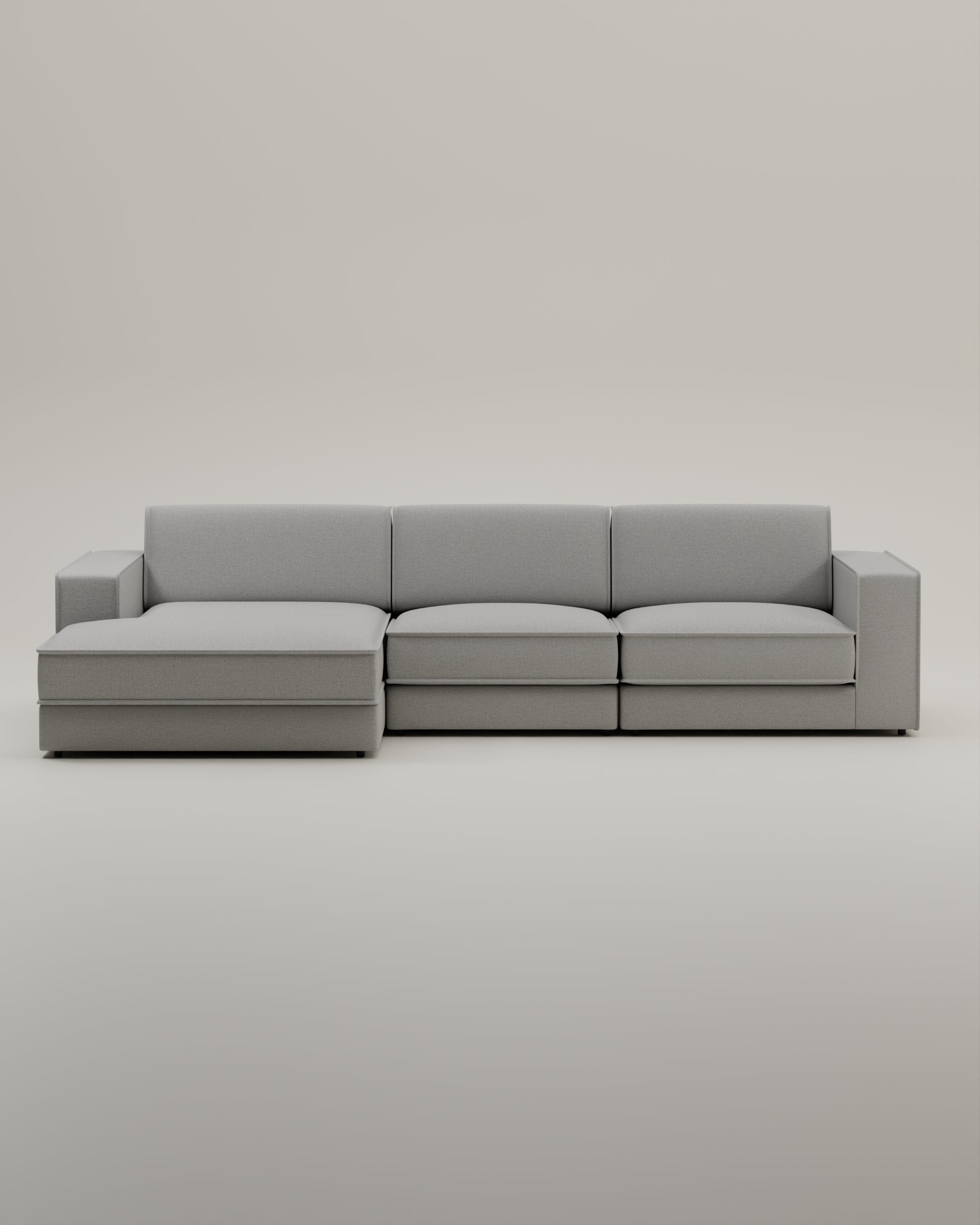 Modulares Sofa Terra L 4-Sitzer mit Schlaffunktion
