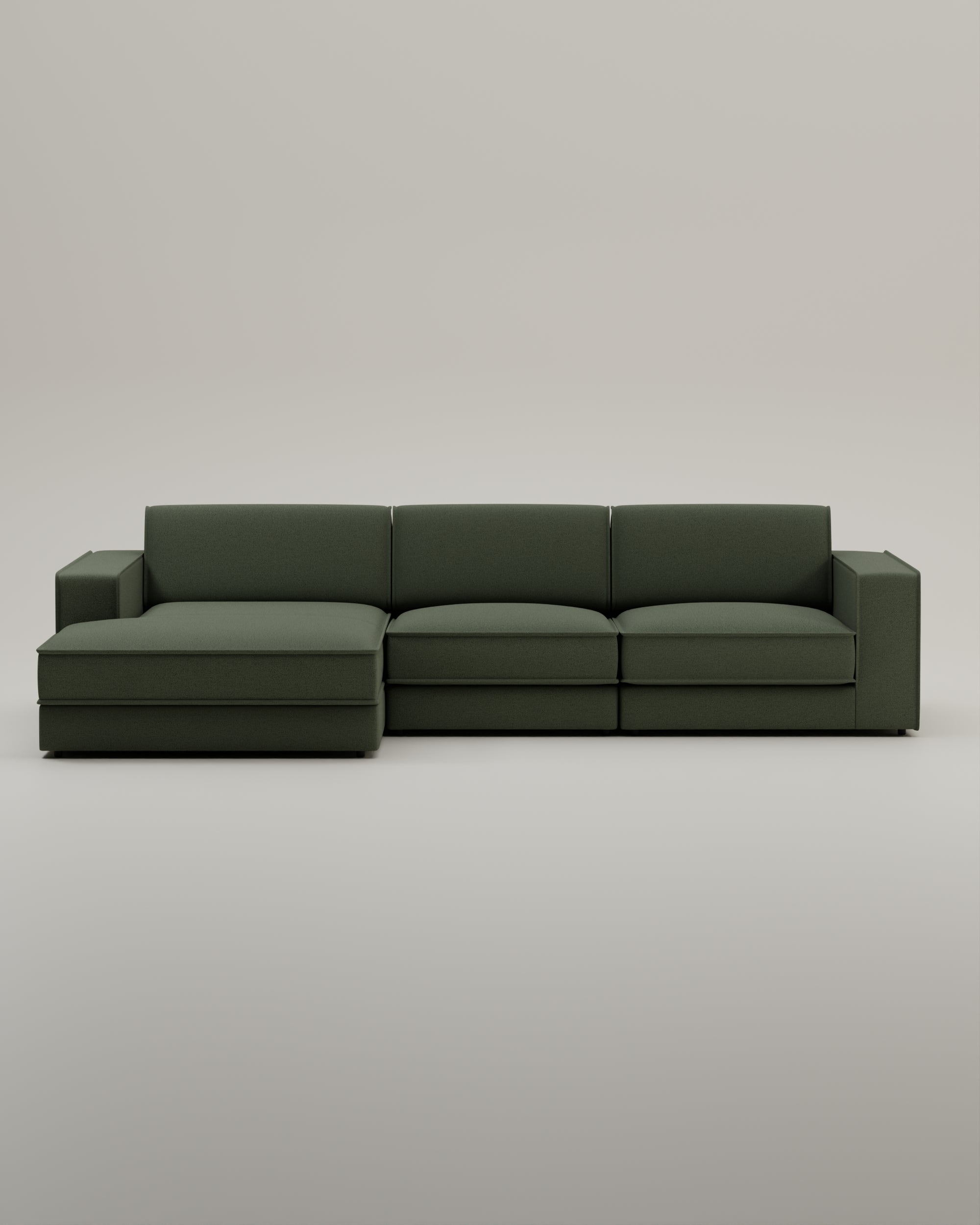 Modulares Sofa Terra L 4-Sitzer mit Schlaffunktion