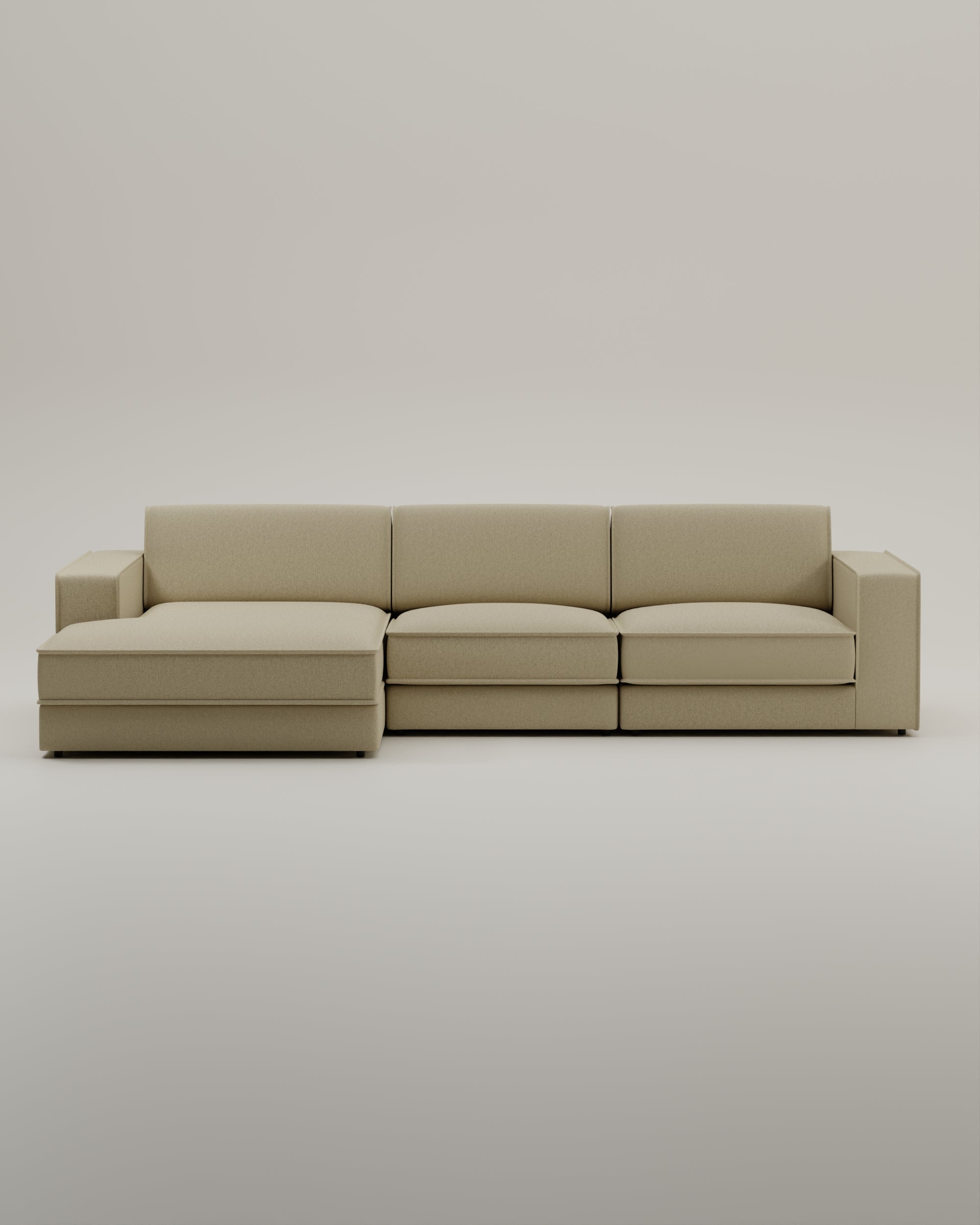 Modulares Sofa Terra L 4-Sitzer mit Schlaffunktion