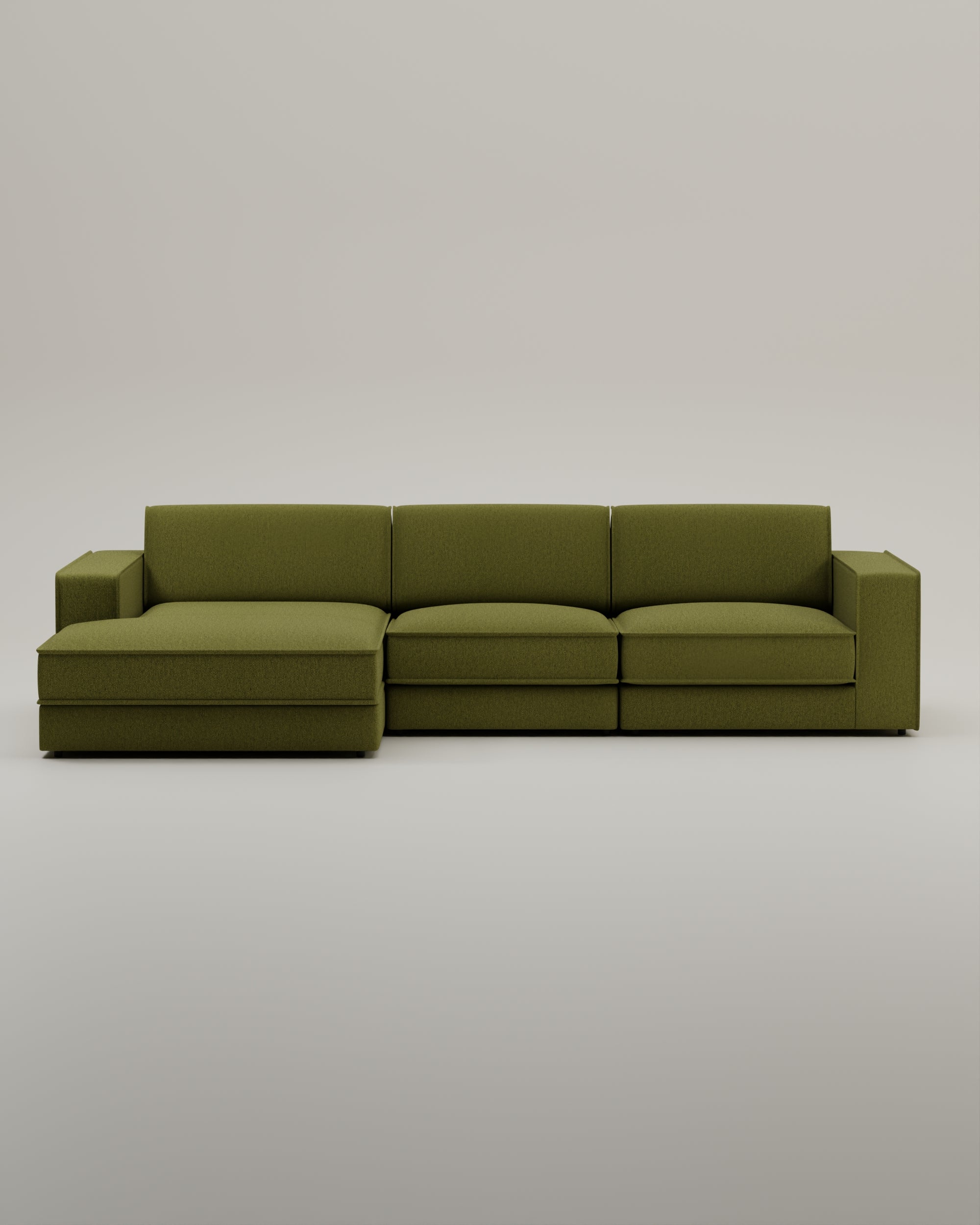 Modulares Sofa Terra L 4-Sitzer mit Schlaffunktion