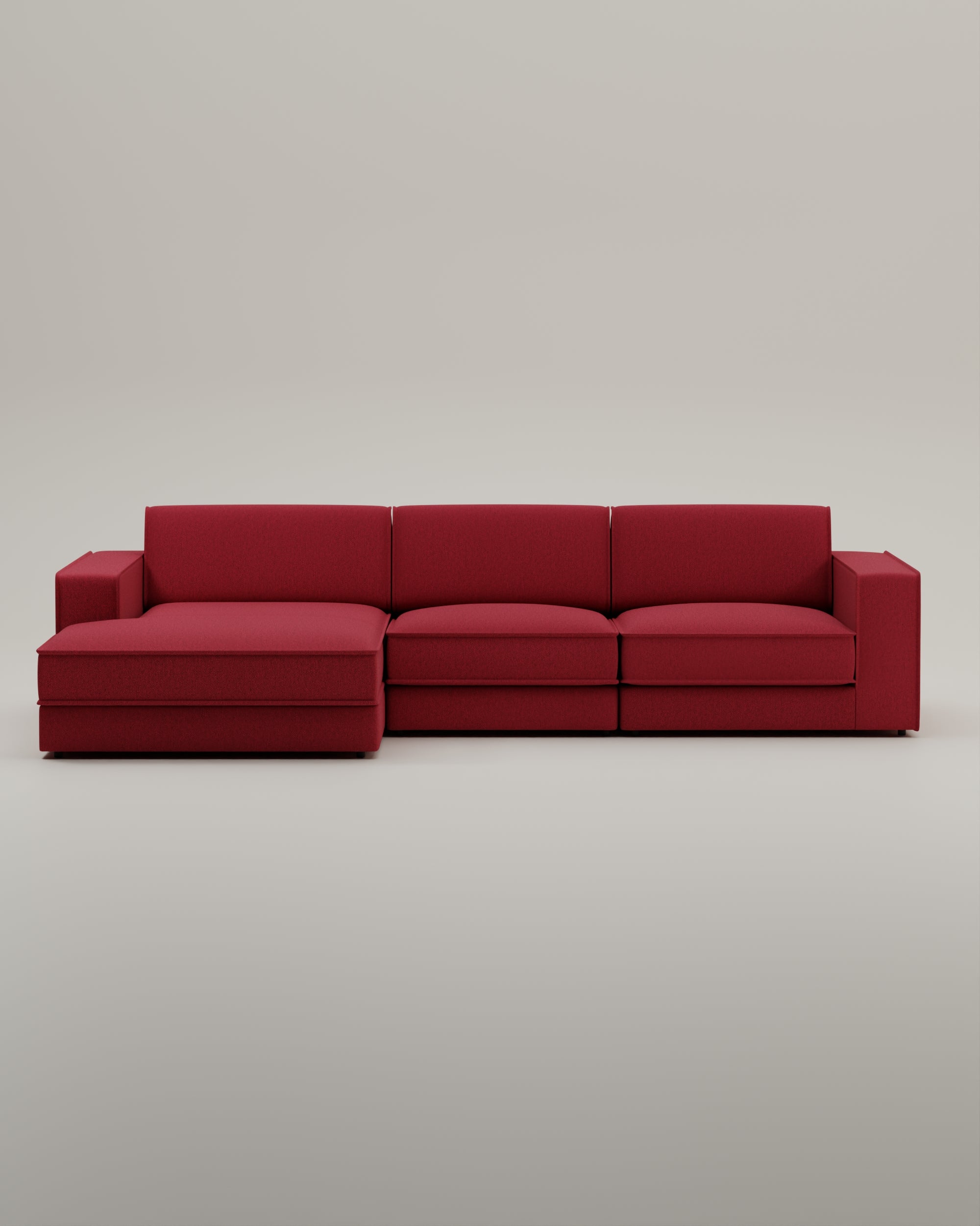 Modulares Sofa Terra L 4-Sitzer mit Schlaffunktion