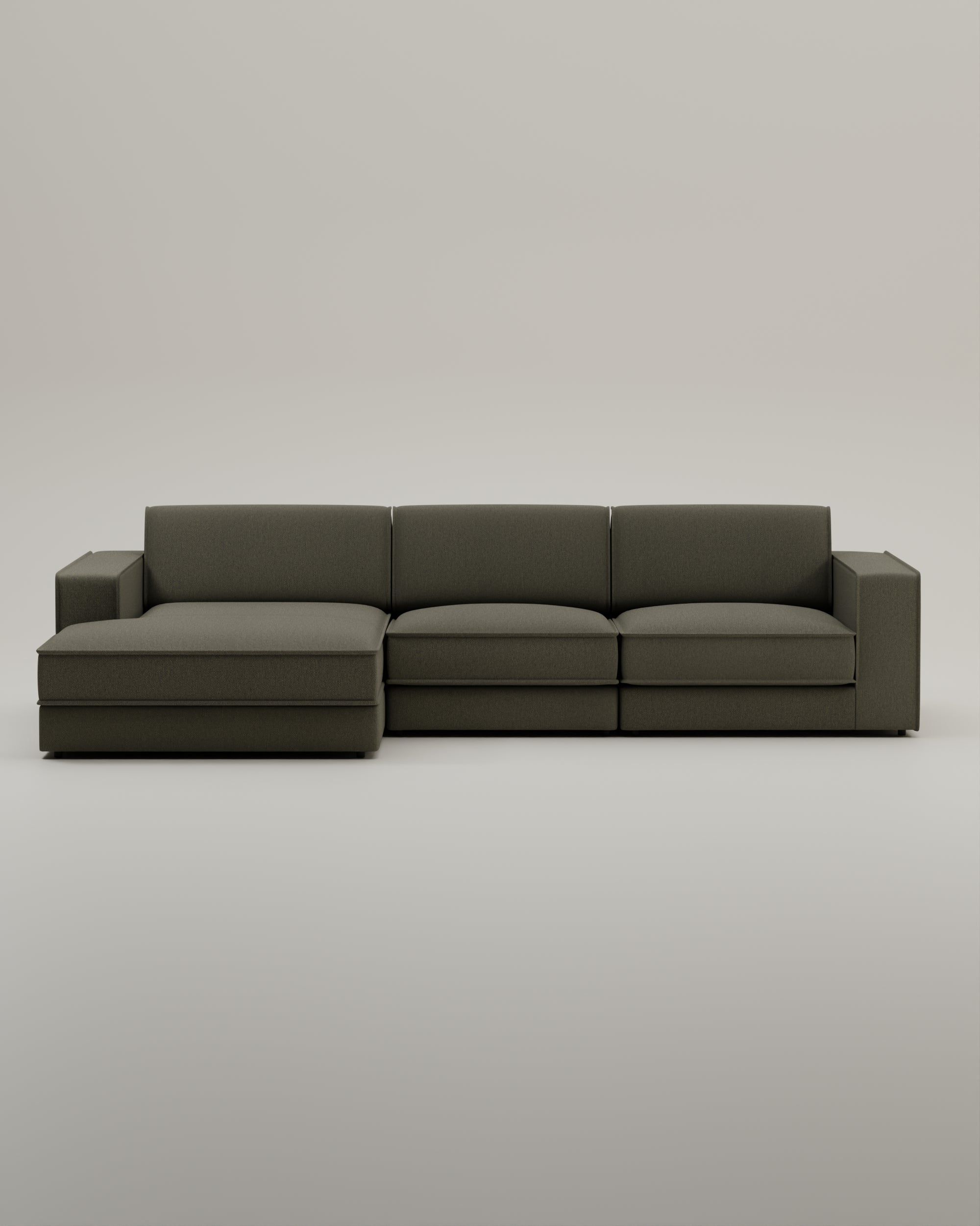 Modulares Sofa Terra L 4-Sitzer mit Schlaffunktion