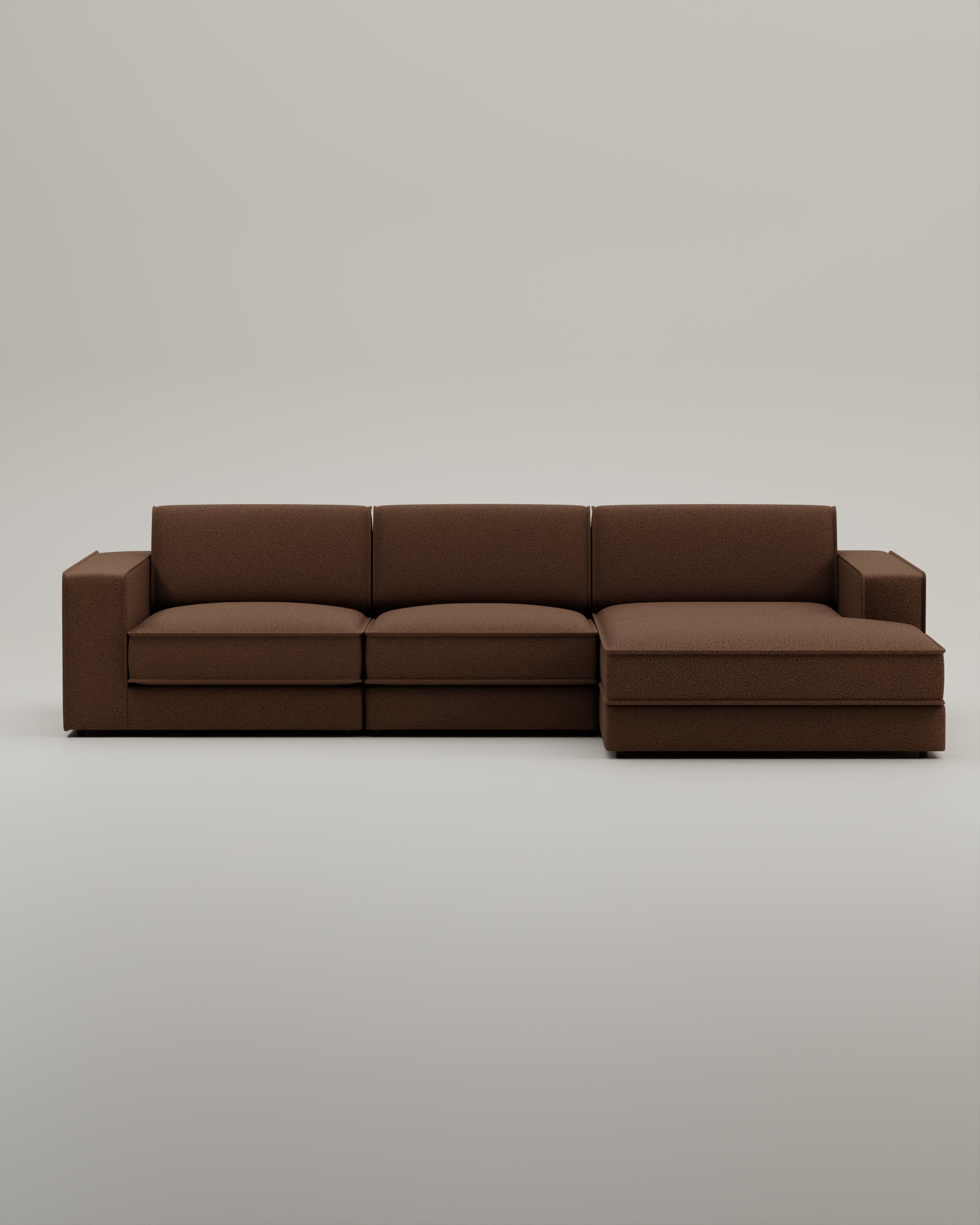 Modulares Sofa Terra L 4-Sitzer mit Schlaffunktion