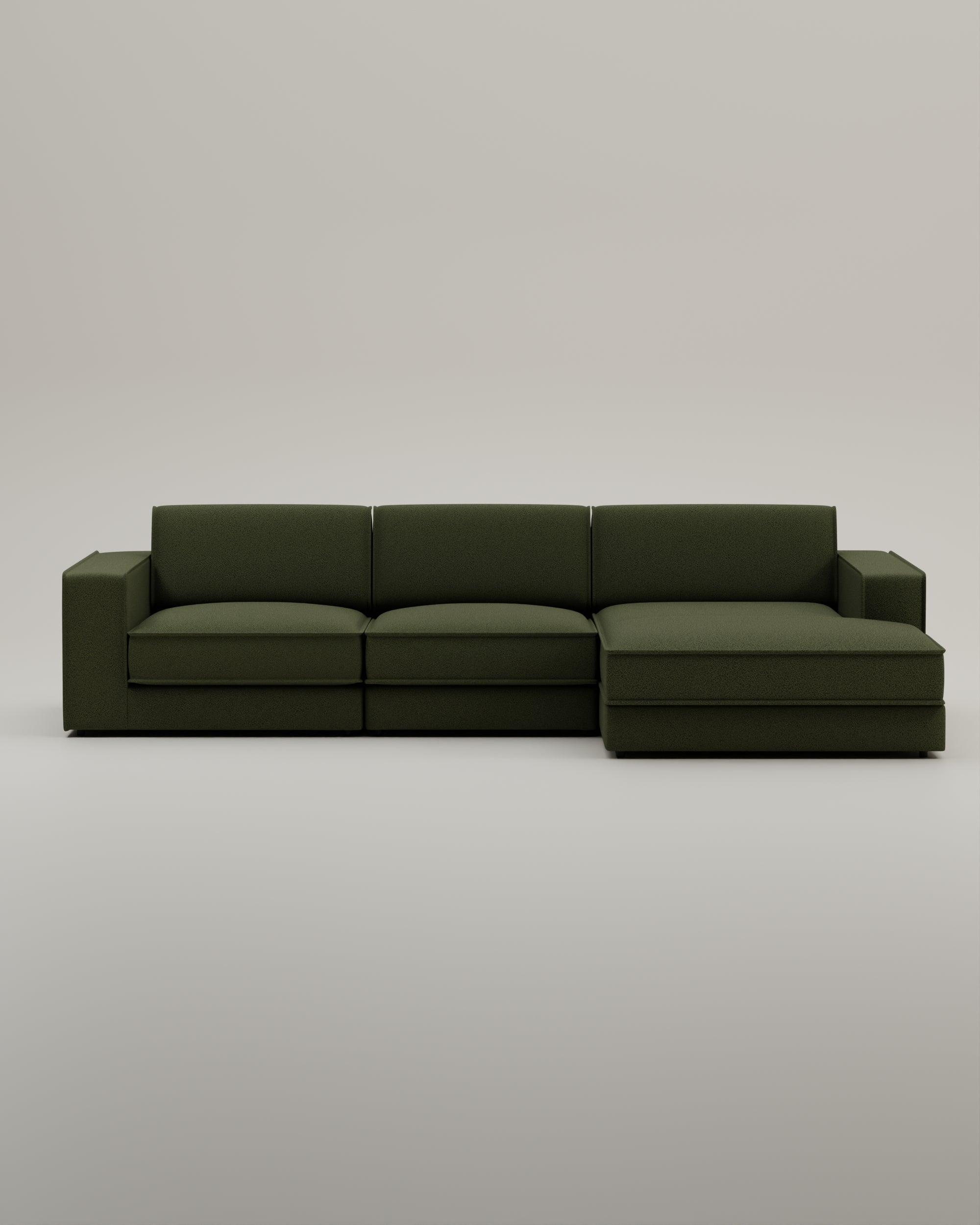 Modulares Sofa Terra L 4-Sitzer mit Schlaffunktion