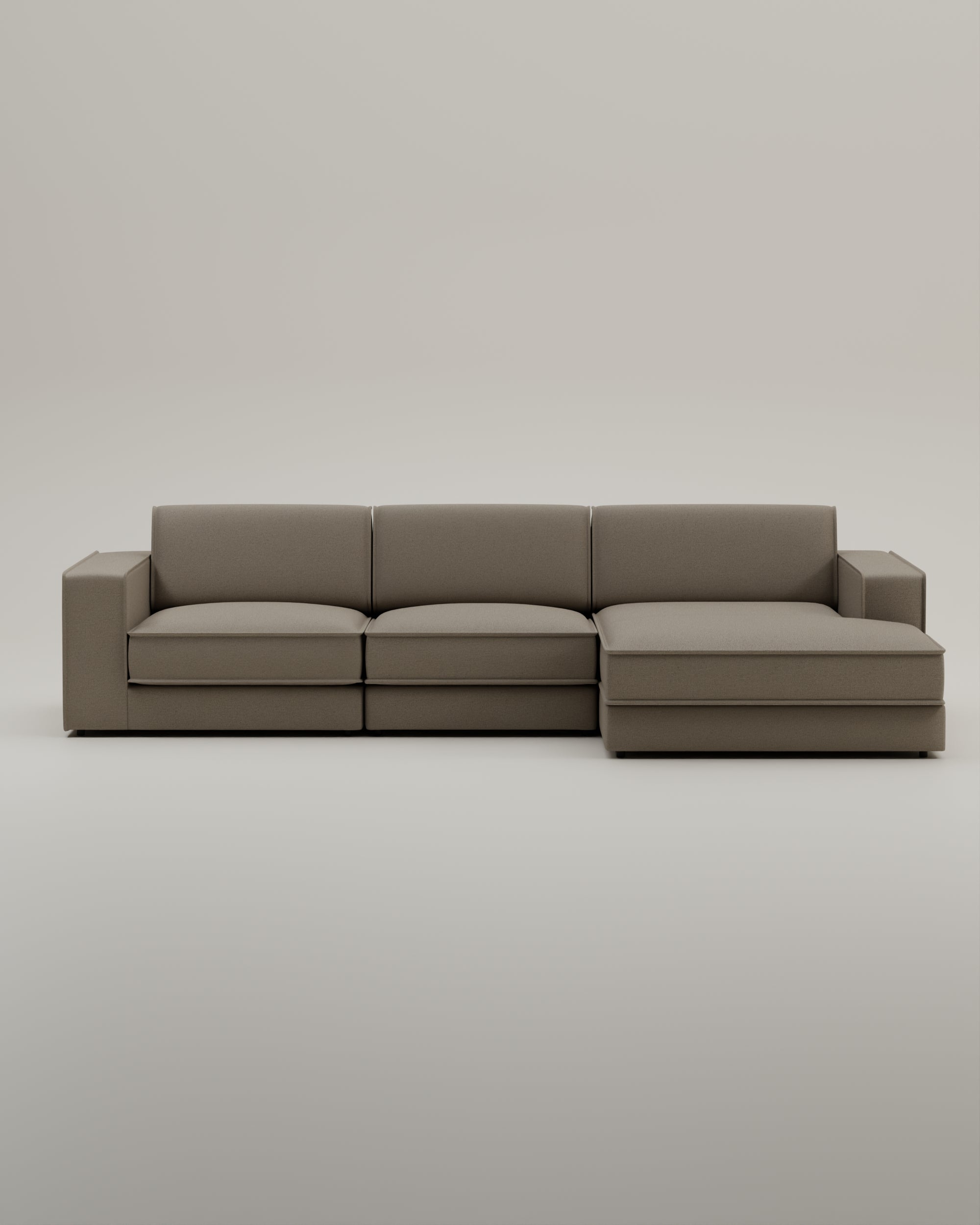 Modulares Sofa Terra L 4-Sitzer mit Schlaffunktion