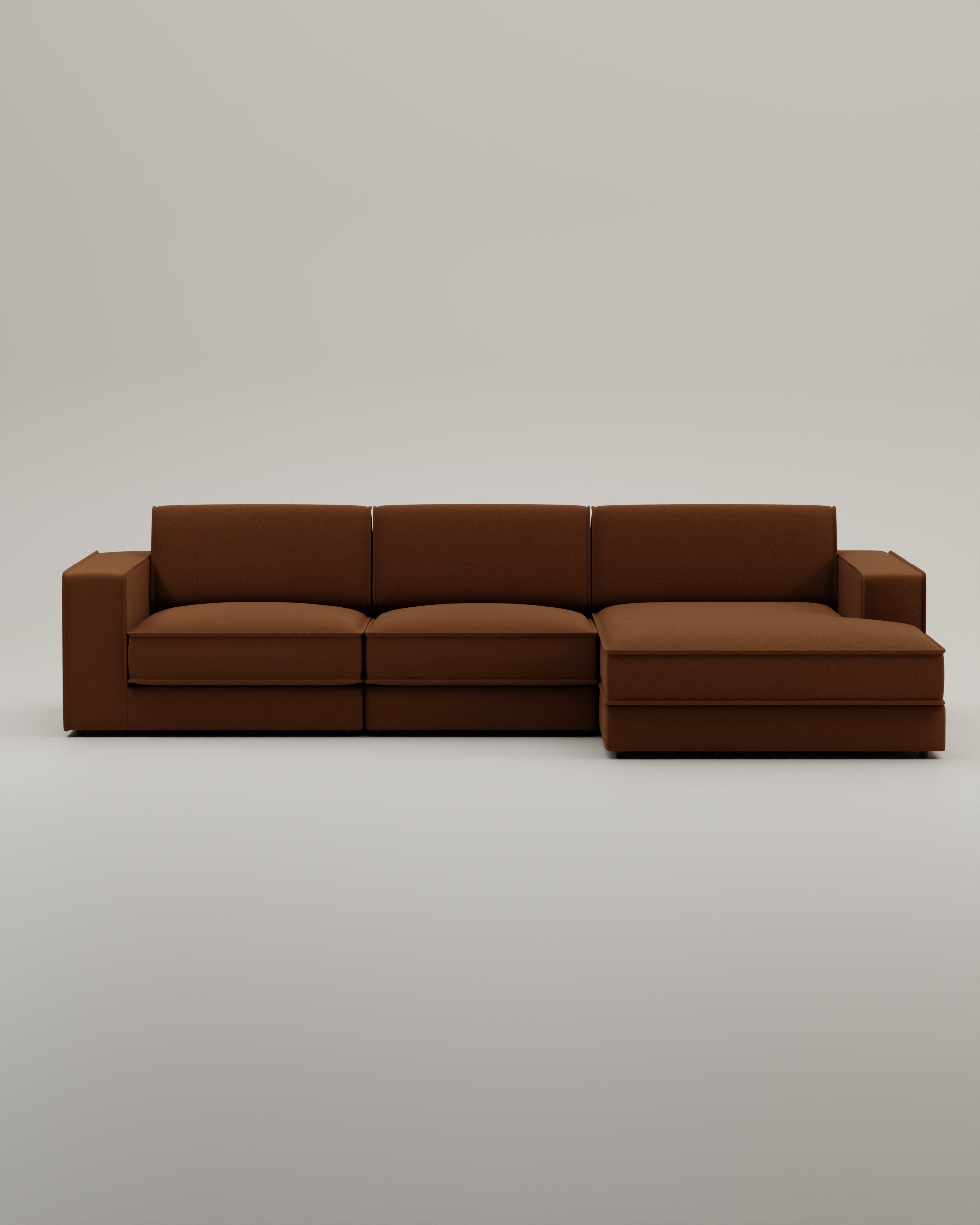 Modulares Sofa Terra L 4-Sitzer mit Schlaffunktion