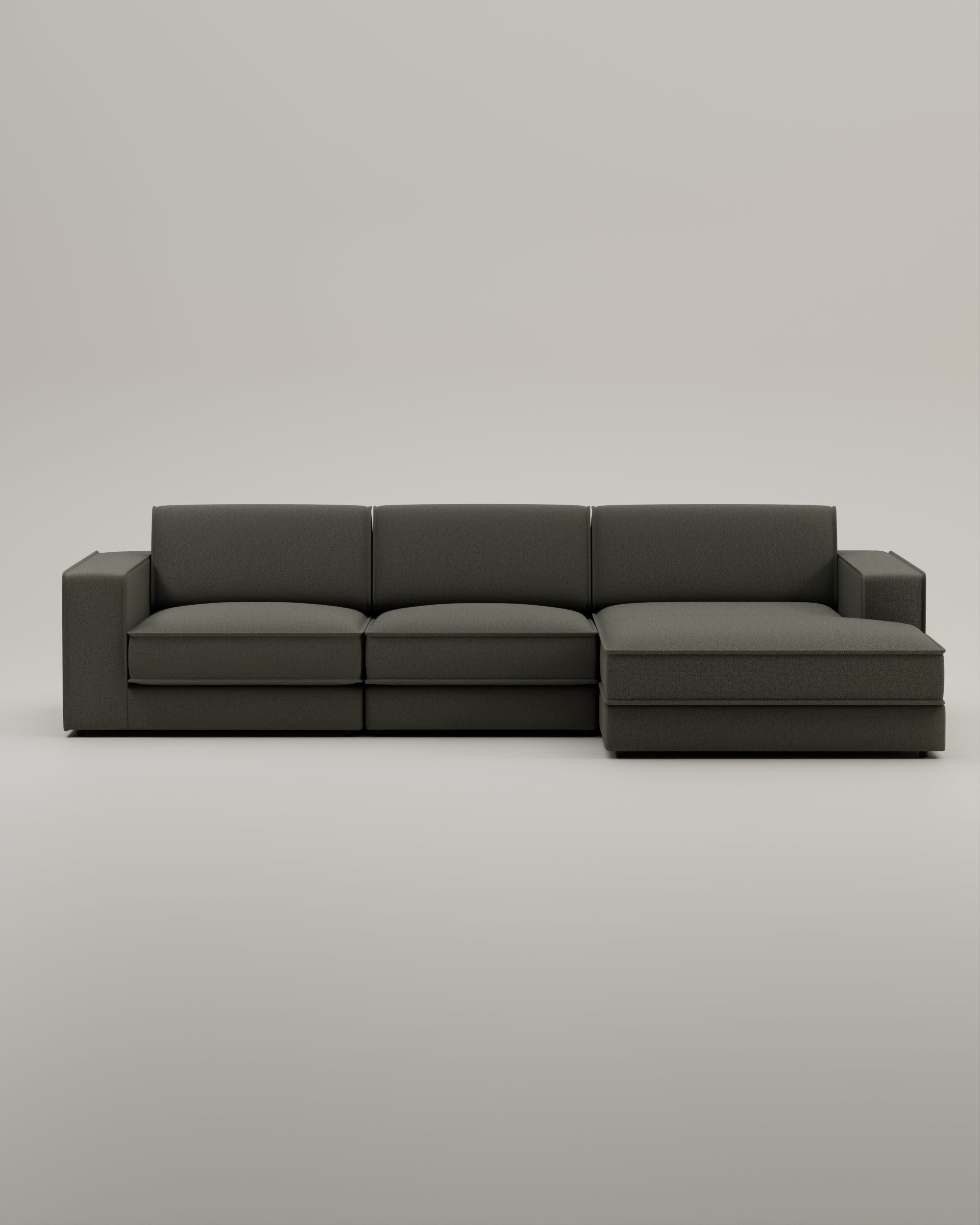 Modulares Sofa Terra L 4-Sitzer mit Schlaffunktion