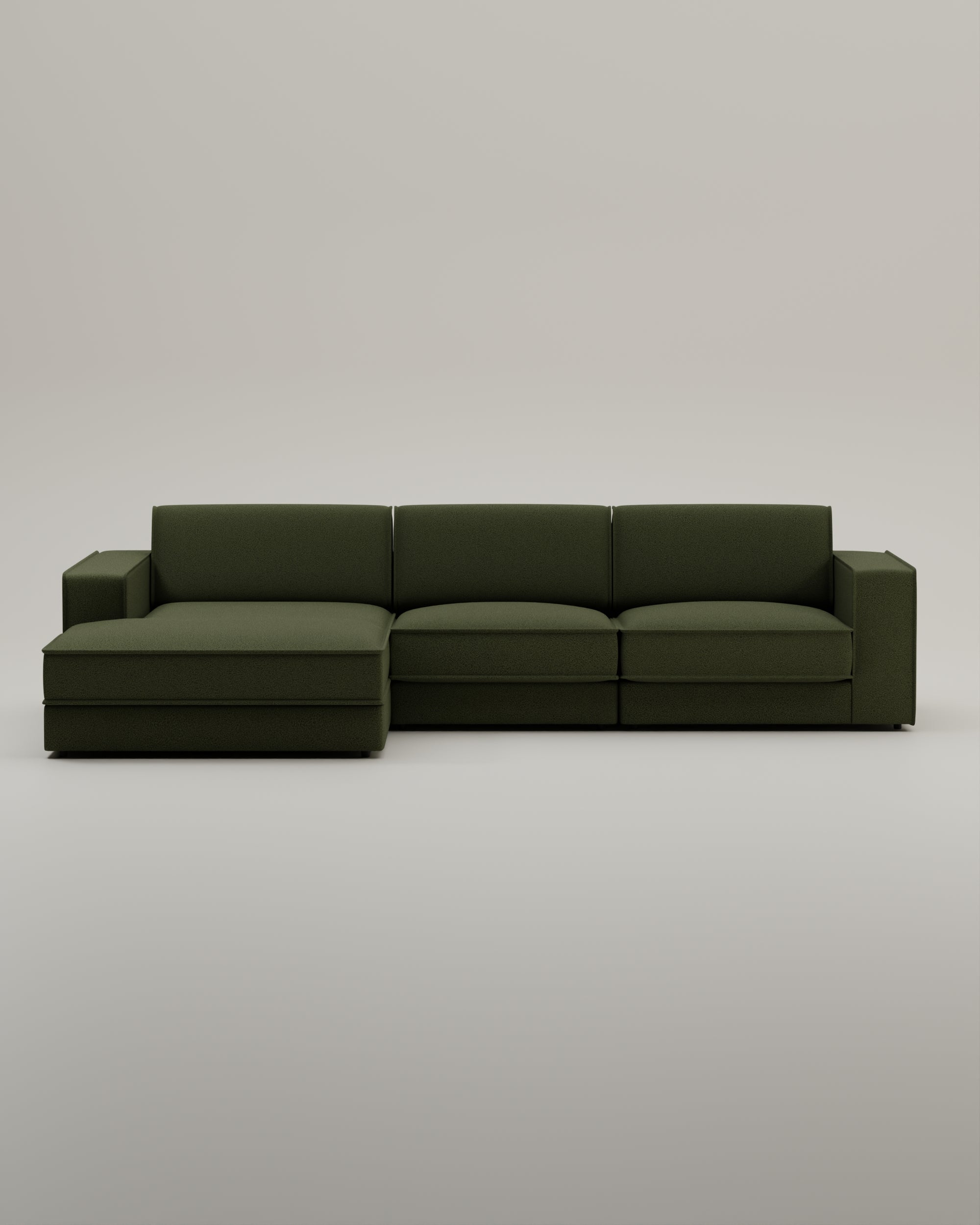 Modulares Sofa Terra L 4-Sitzer mit Schlaffunktion