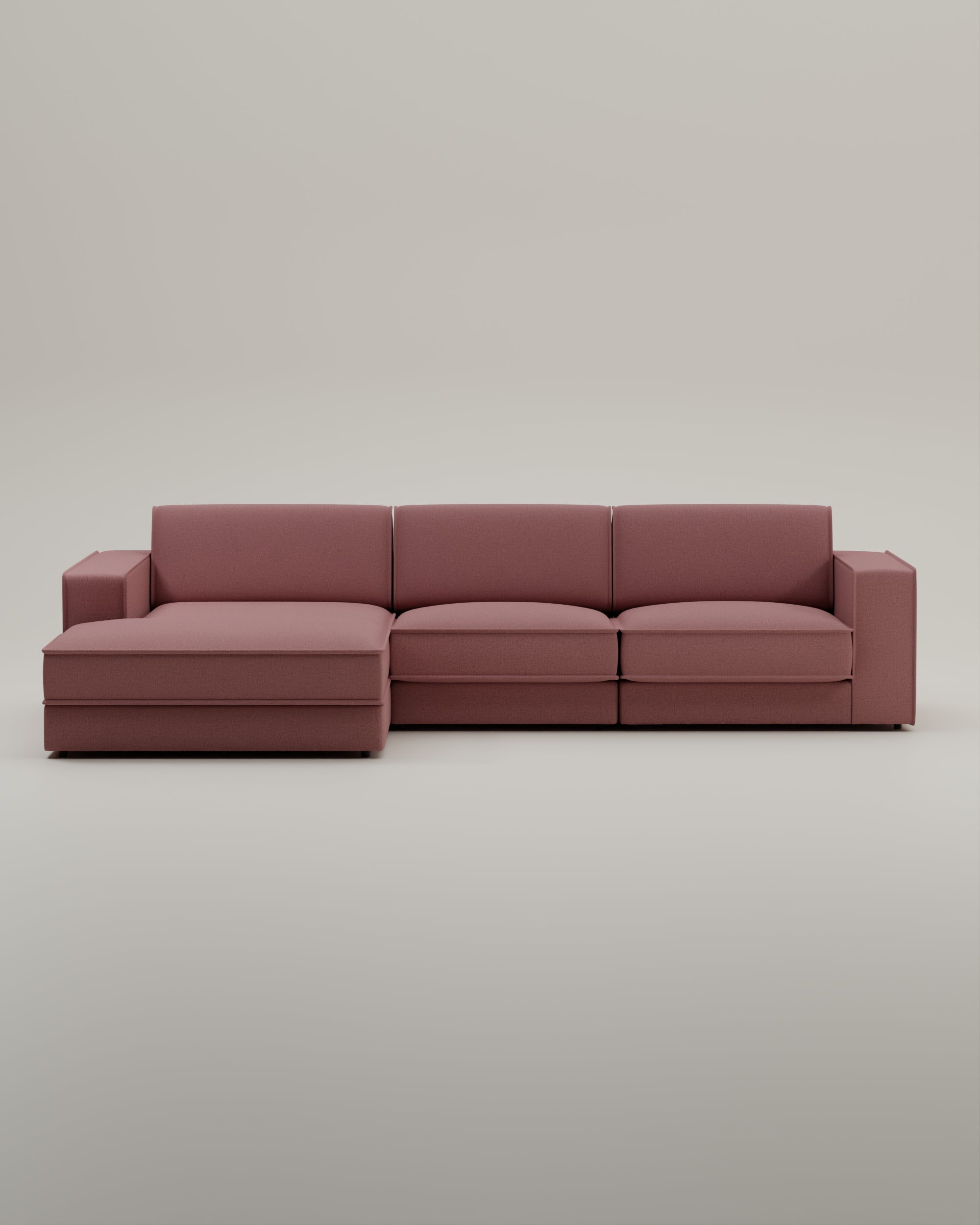 Modulares Sofa Terra L 4-Sitzer mit Schlaffunktion