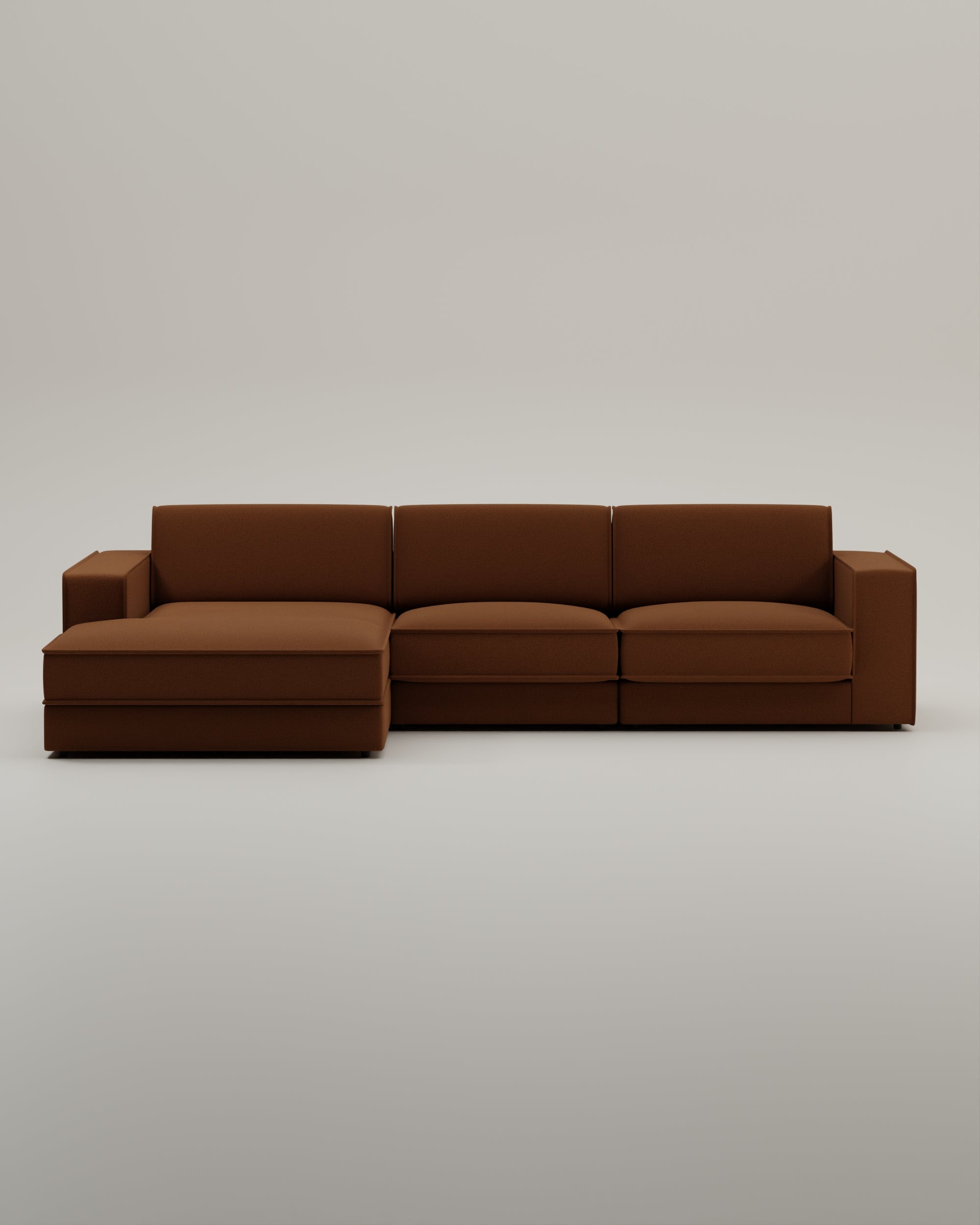 Modulares Sofa Terra L 4-Sitzer mit Schlaffunktion