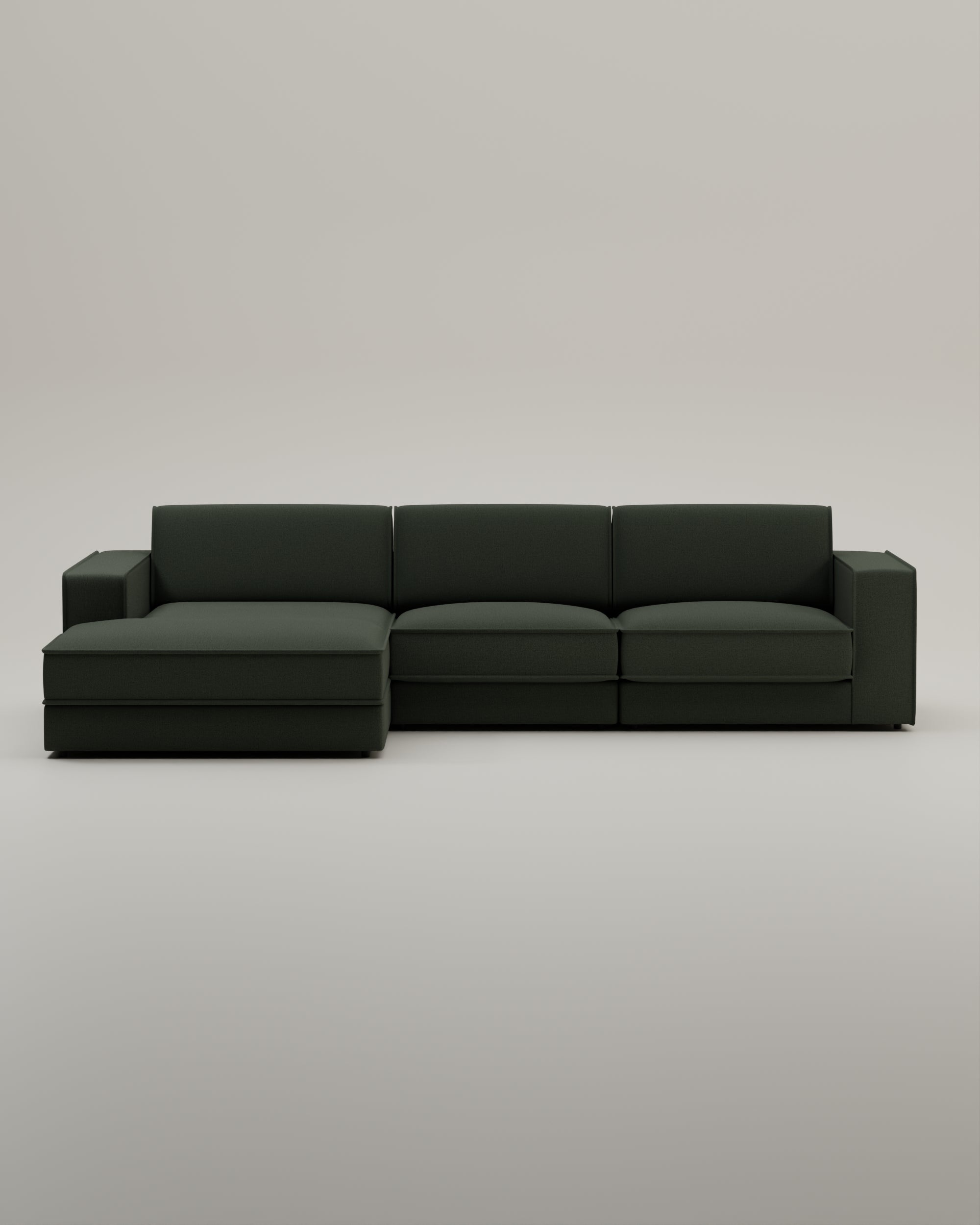 Modulares Sofa Terra L 4-Sitzer mit Schlaffunktion
