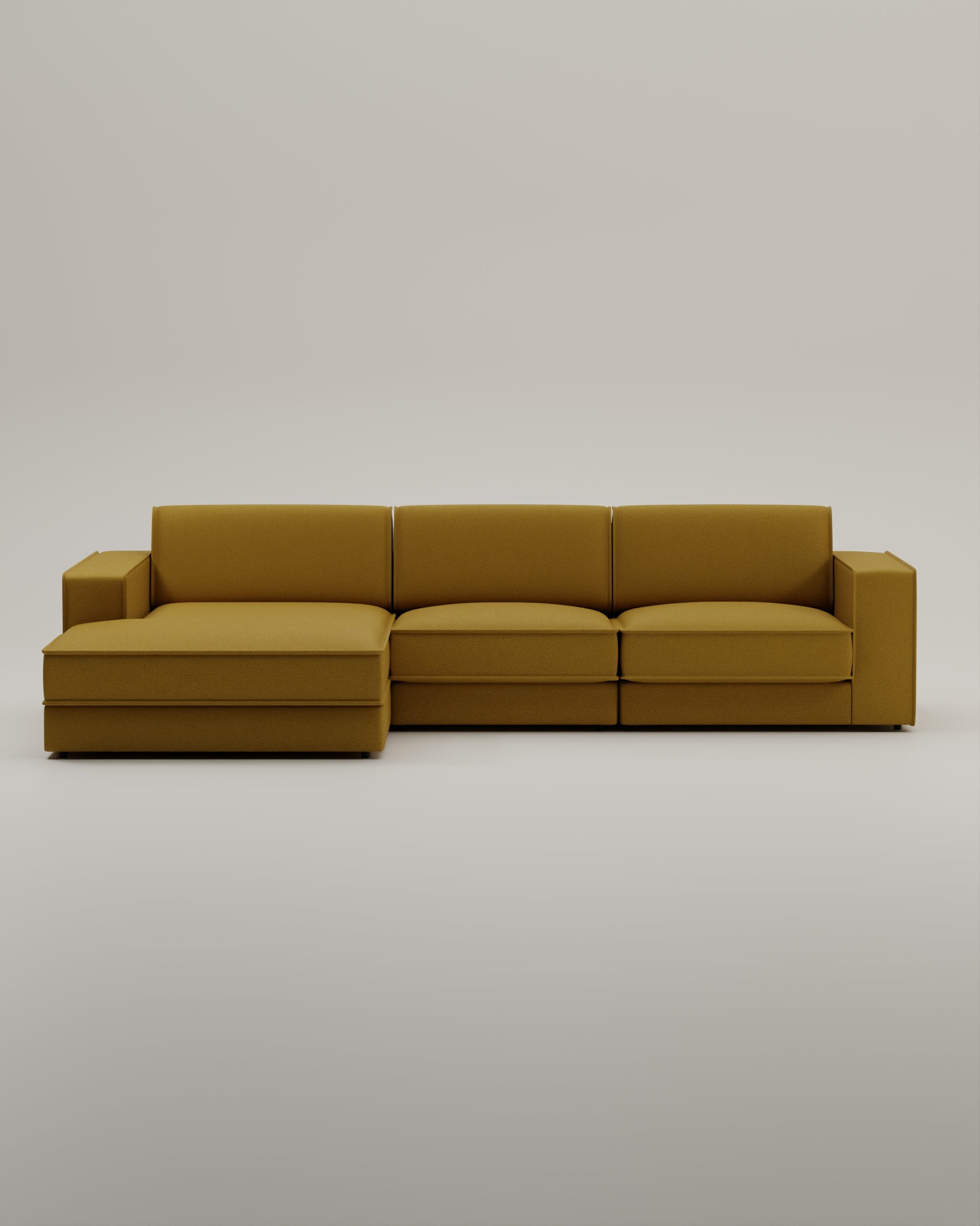 Modulares Sofa Terra L 4-Sitzer mit Schlaffunktion