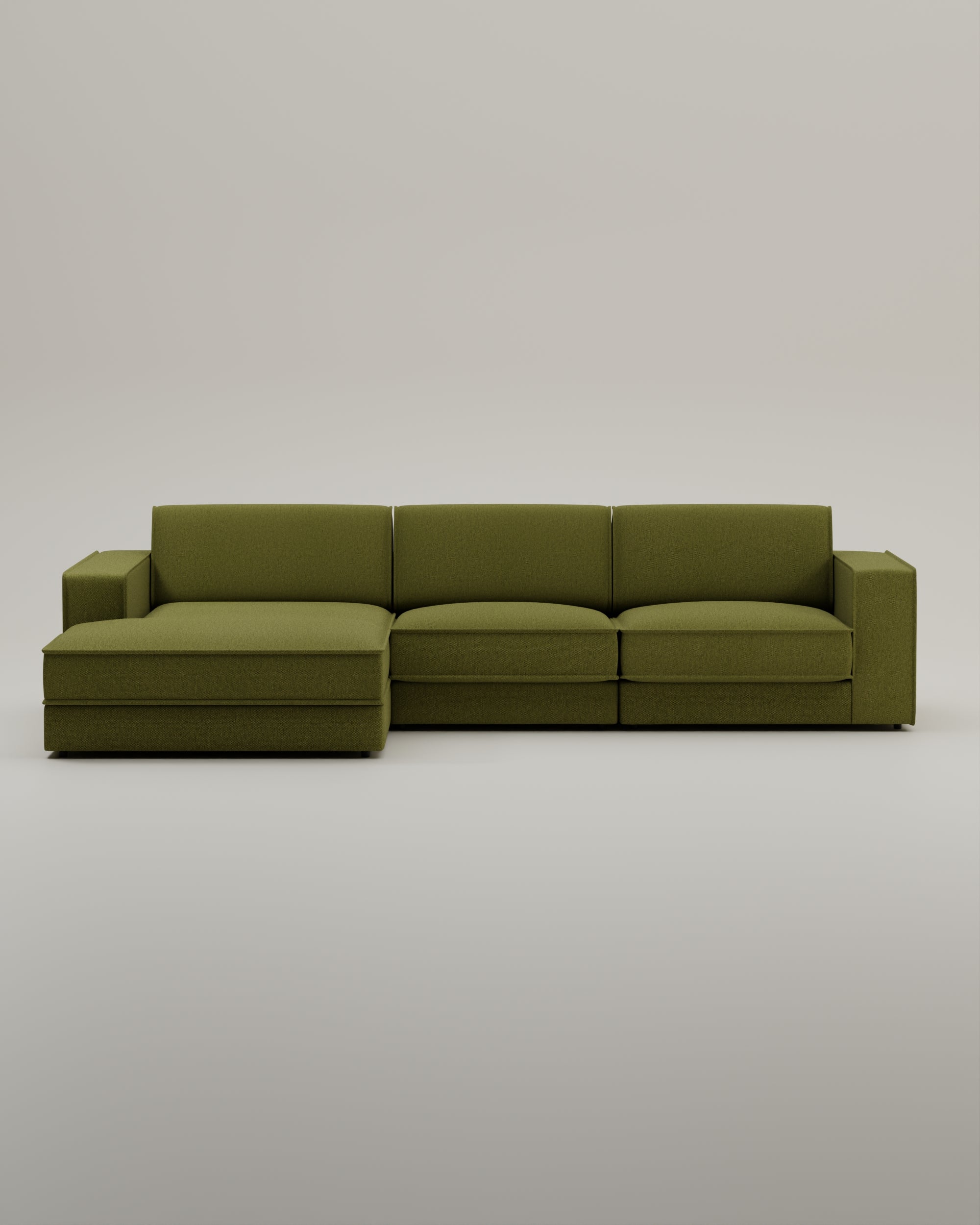 Modulares Sofa Terra L 4-Sitzer mit Schlaffunktion
