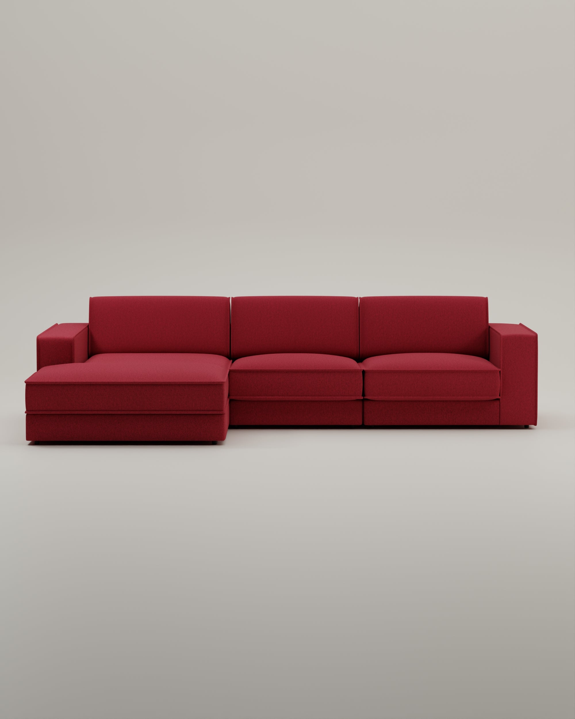 Modulares Sofa Terra L 4-Sitzer mit Schlaffunktion