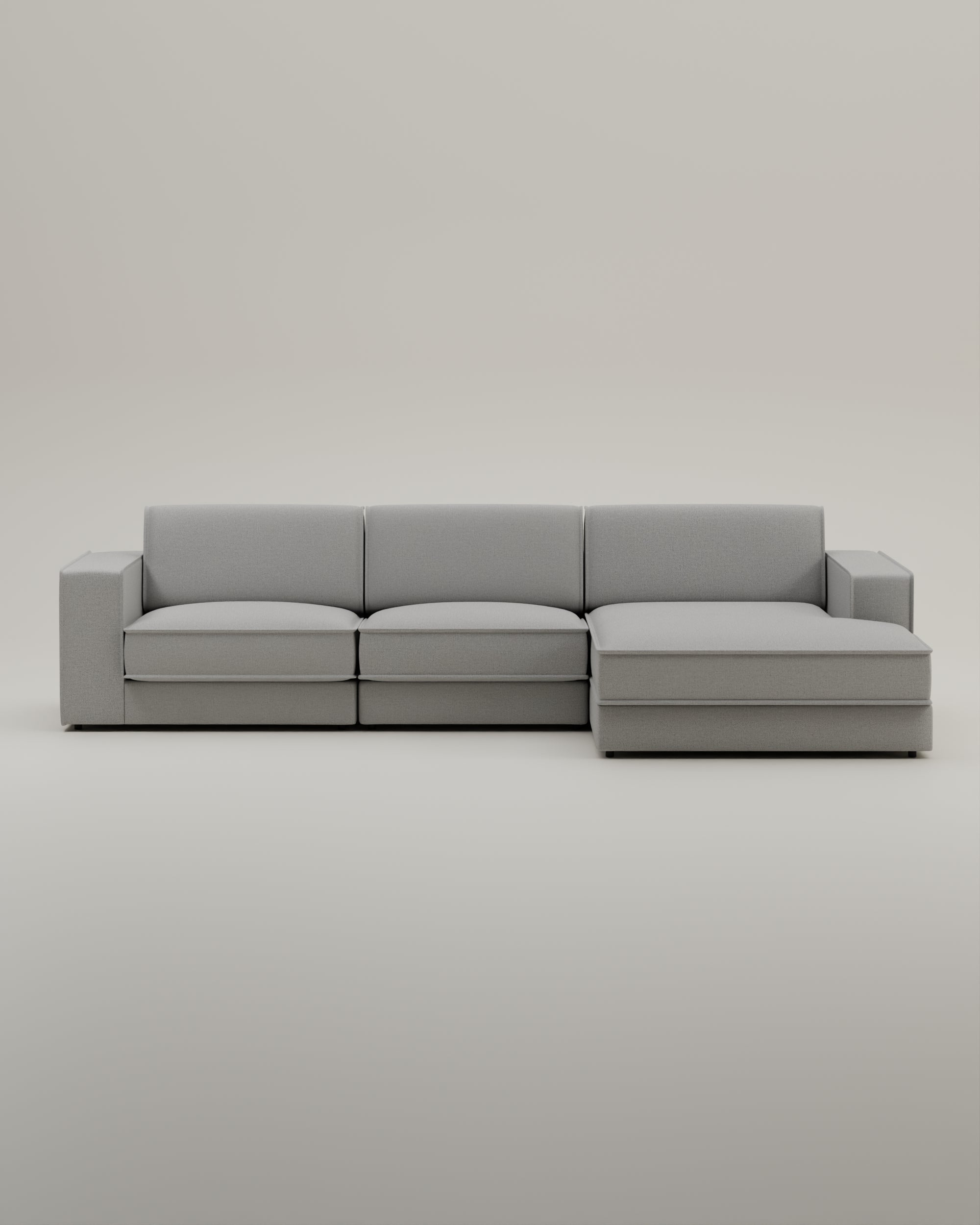 Modulares Sofa Terra L 4-Sitzer mit Schlaffunktion
