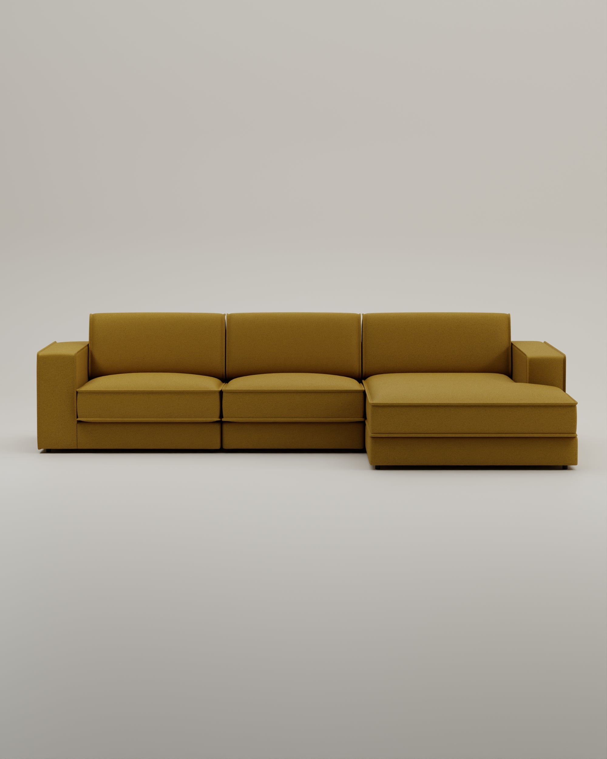 Modulares Sofa Terra L 4-Sitzer mit Schlaffunktion