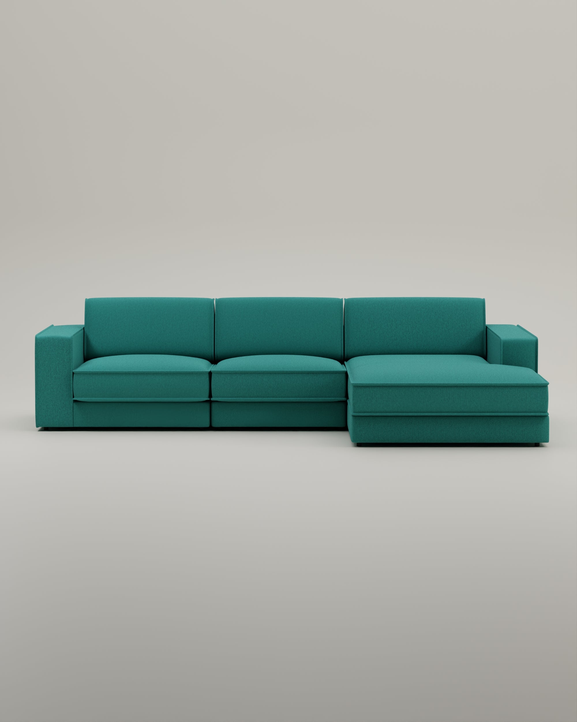 Modulares Sofa Terra L 4-Sitzer mit Schlaffunktion