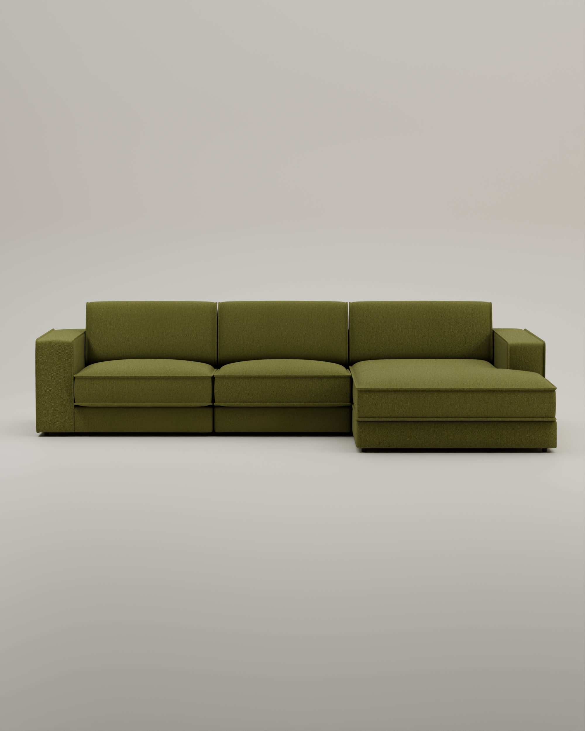 Modulares Sofa Terra L 4-Sitzer mit Schlaffunktion