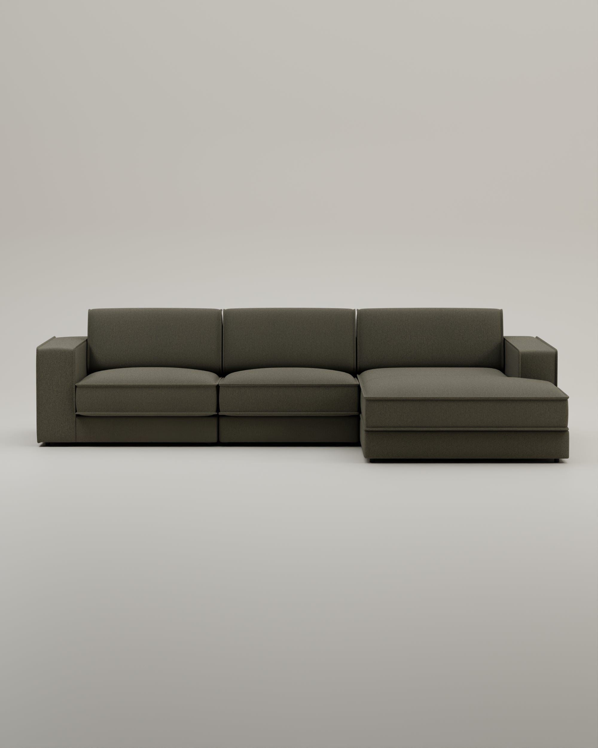 Modulares Sofa Terra L 4-Sitzer mit Schlaffunktion