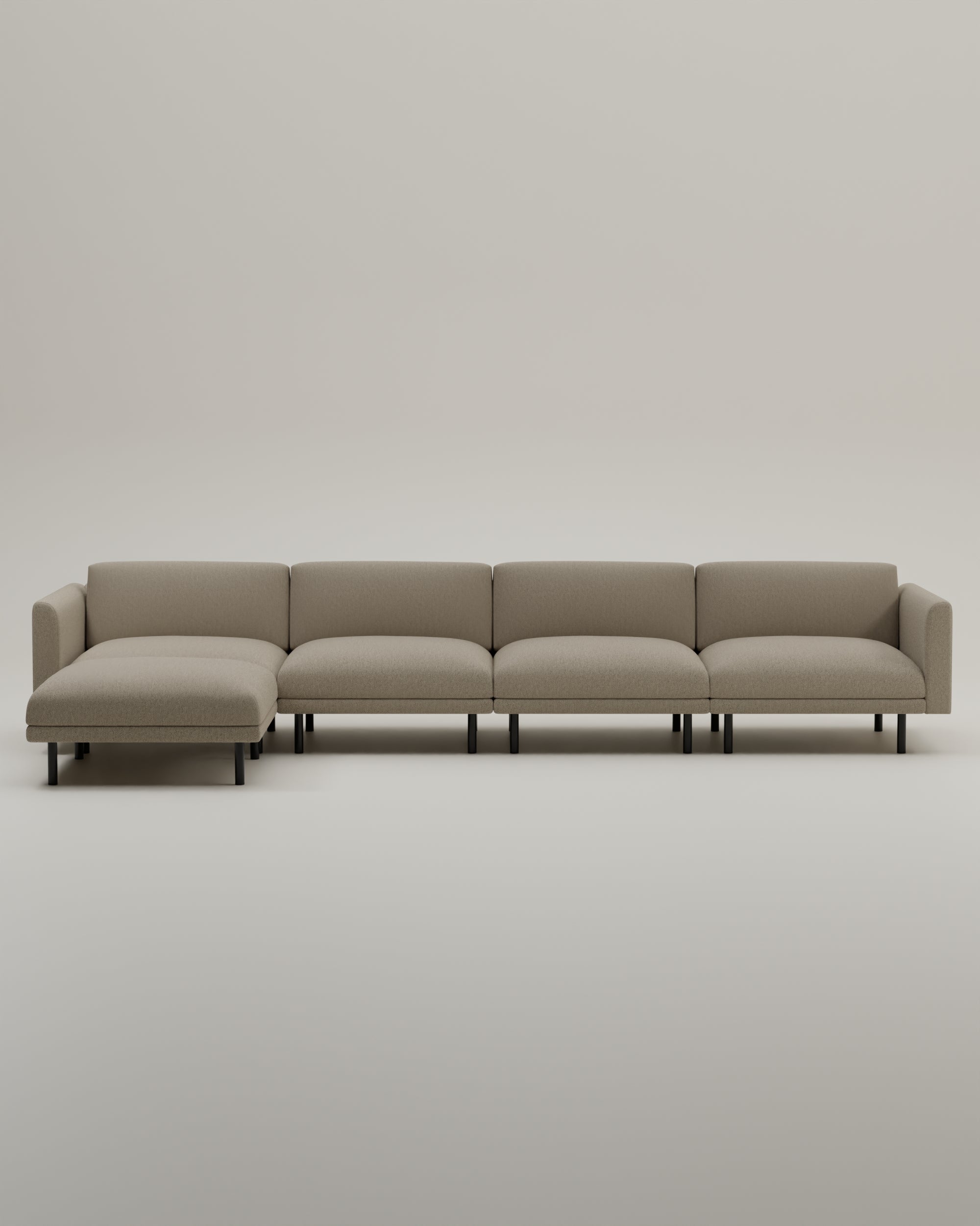 Modulares Sofa Aera 5-Sitzer mit Schlaffunktion