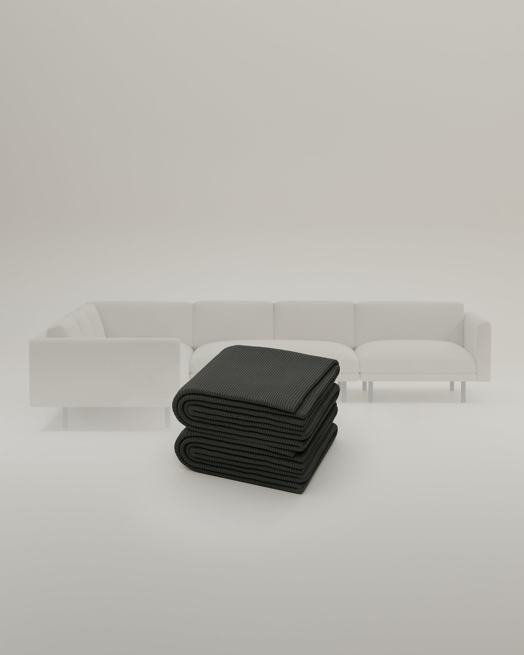 Fabric cover - Modular sofa Aera corner sofa XL with sleep function