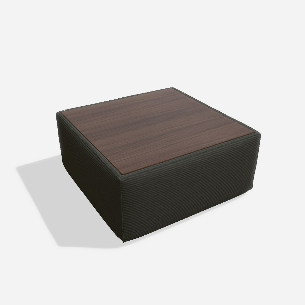 Harvey Tisch 86x86 (dunkel) – Cord / Anthrazit