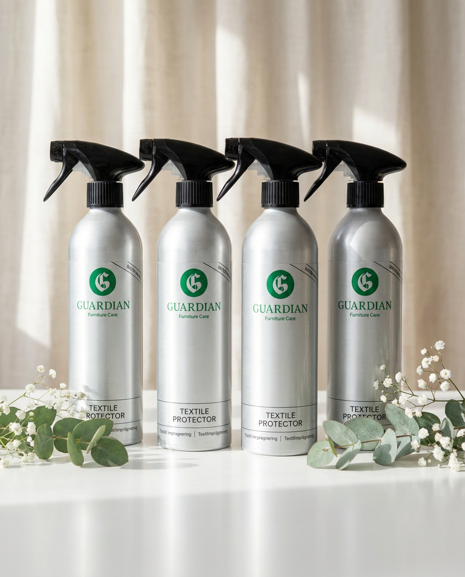 4-pack: Water-based textile protection, (hand spray bottle) 500 ml