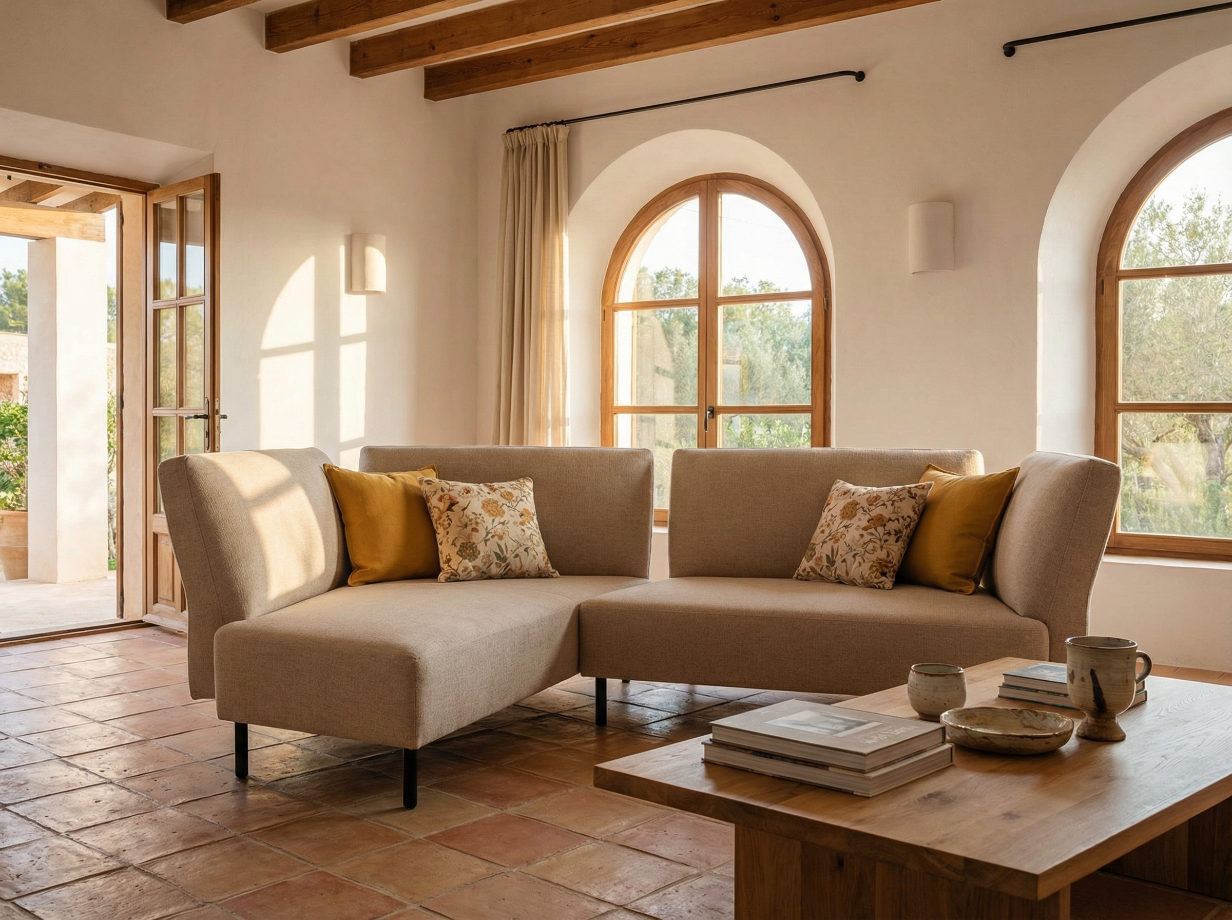 Modulares Sofa Mike mit Schlaffunktion