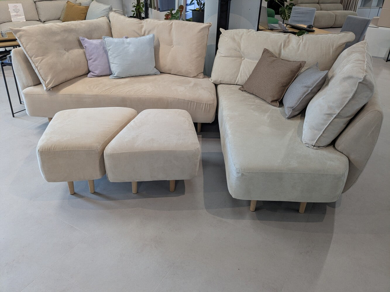 Outlet - Modulares Sofa Mike mit Schlaffunktion - Showroom Dresden