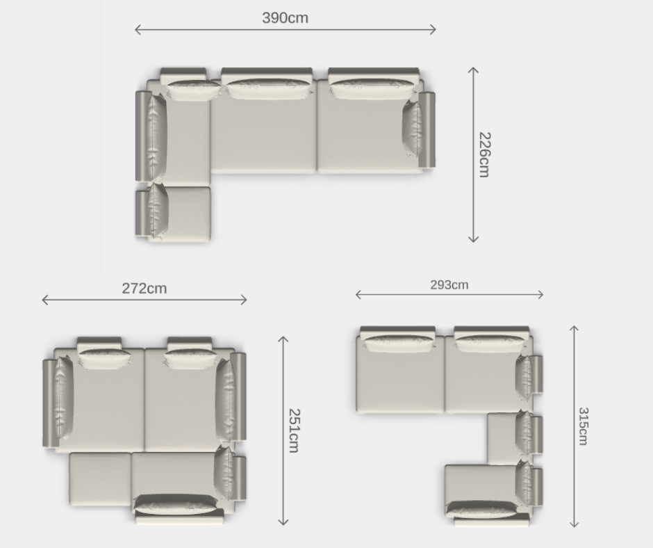 Outlet - Modulares Sofa Tamara - Special Founder Edition - Showroom München