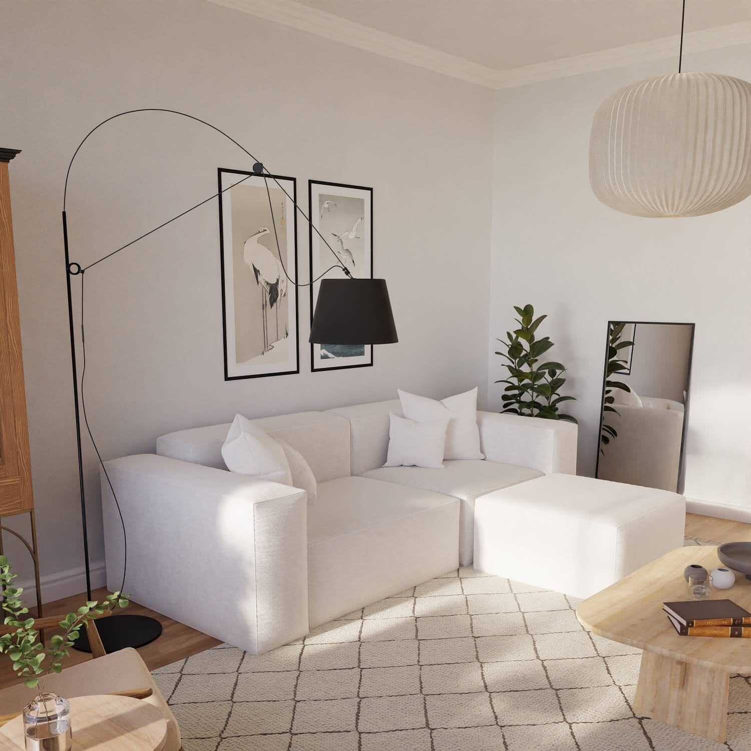 Der Scandi Style   Wohnzimmer skandinavisch einrichten – Livom