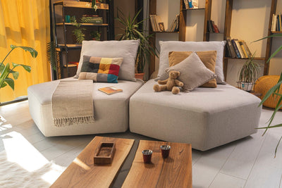 The right sofa: our tips for dimensions, material, seat height and Color