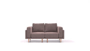 Modular sofa Donna XS With sleep function - fabric Nova