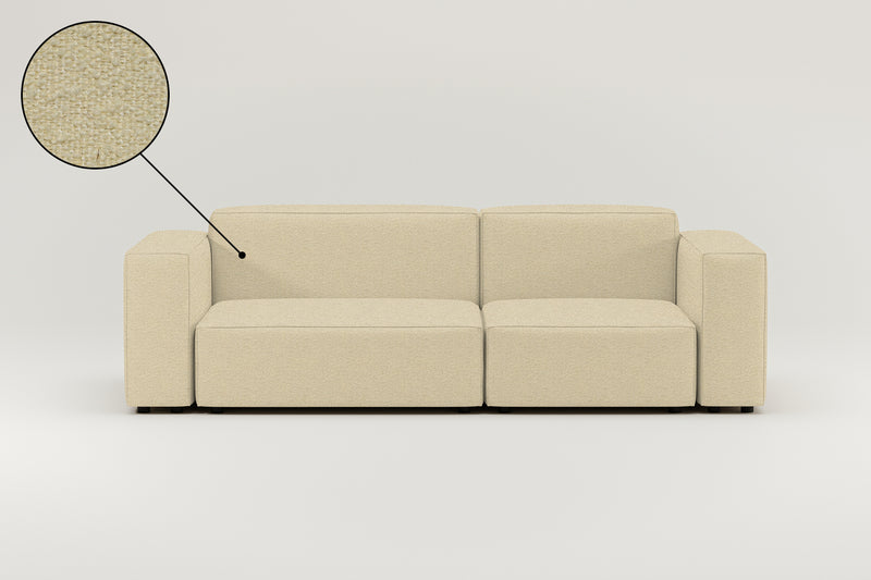 Modulares Sofa Harvey 3-Sitzer mit Schlaffunktion