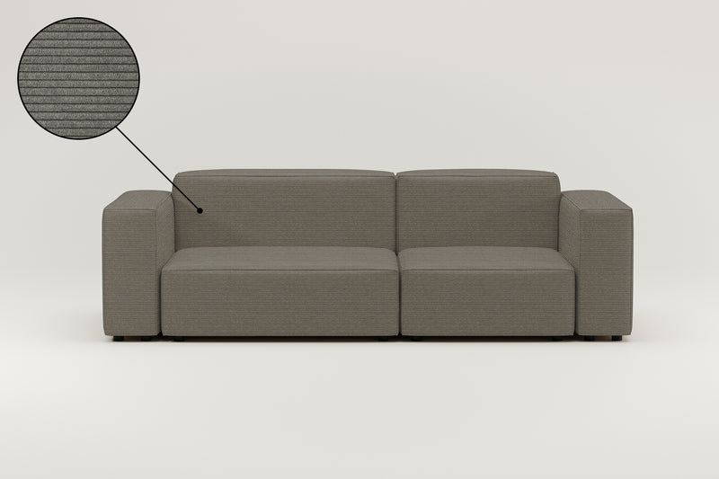 Modulares Sofa Harvey 3-Sitzer mit Schlaffunktion