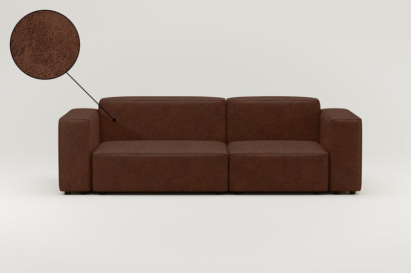 Modulares Sofa Harvey 3-Sitzer mit Schlaffunktion