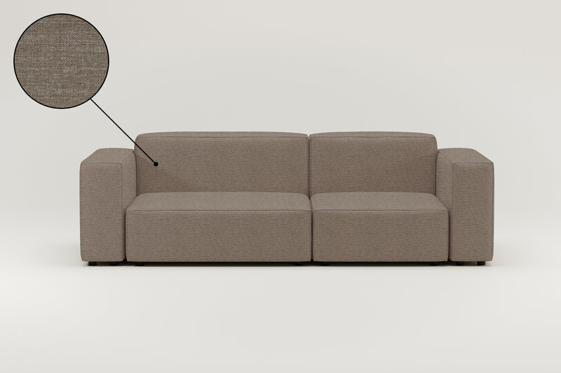 Modulares Sofa Harvey 3-Sitzer mit Schlaffunktion