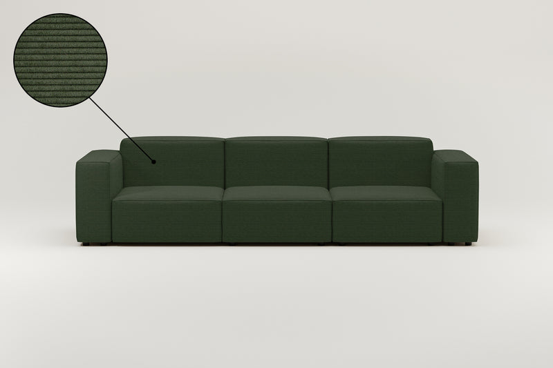 Modulares Sofa Harvey 4-Sitzer mit Schlaffunktion