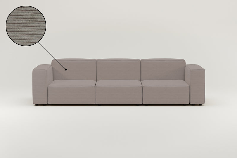 Modulares Sofa Harvey 4-Sitzer mit Schlaffunktion
