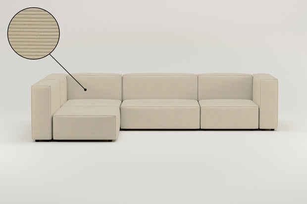 Stoffbezug - Modulares Ecksofa XL