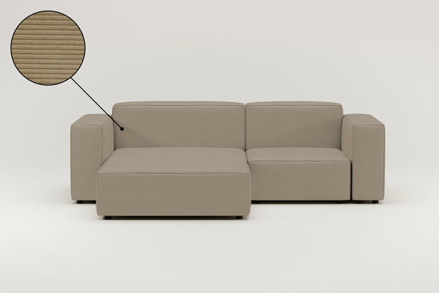 Stoffbezug - Modulares Ecksofa Harvey 3-Sitzer