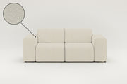 Modulares Sofa Nina 2-Sitzer mit Schlaffunktion