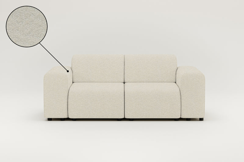 Modulares Sofa Nina 2-Sitzer mit Schlaffunktion