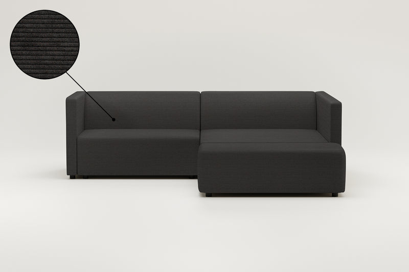 Modulares Ecksofa Paula 3-Sitzer mit Schlaffunktion