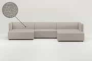 Modulares Sofa Paula U-Form / Wohnlandschaft mit Schlaffunktion